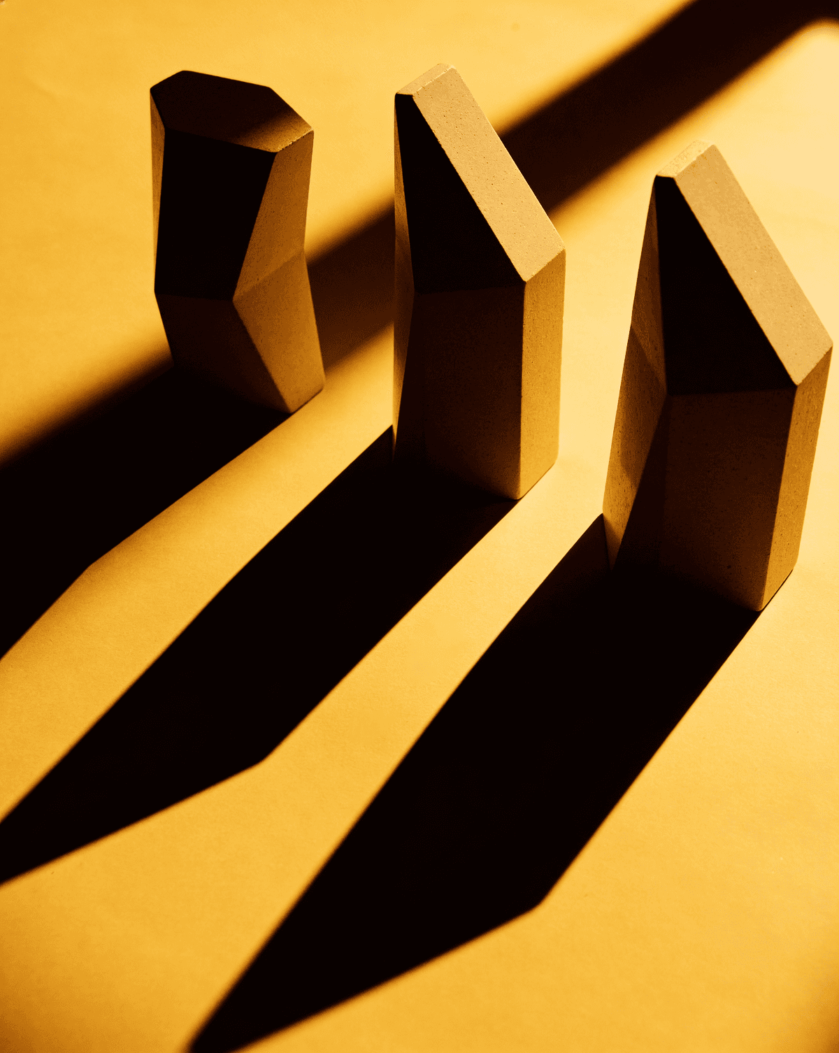 Golden Monoliths — SENSIBILITY STAIR