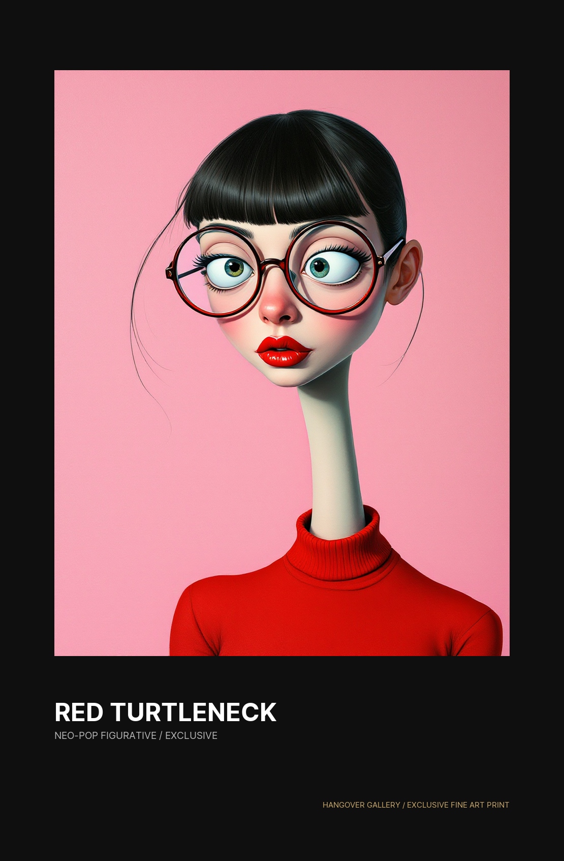 Red Turtleneck — HANGOVER AI