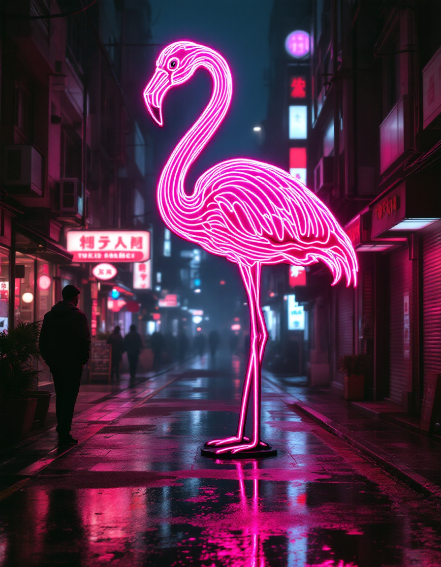 Neon Flamingo 상세 이미지